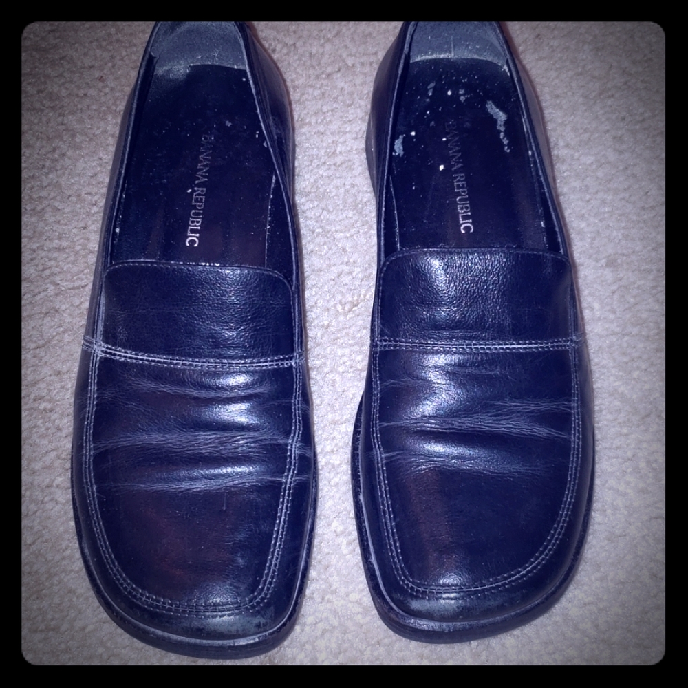 Banana Republic loafers. Made in Italy